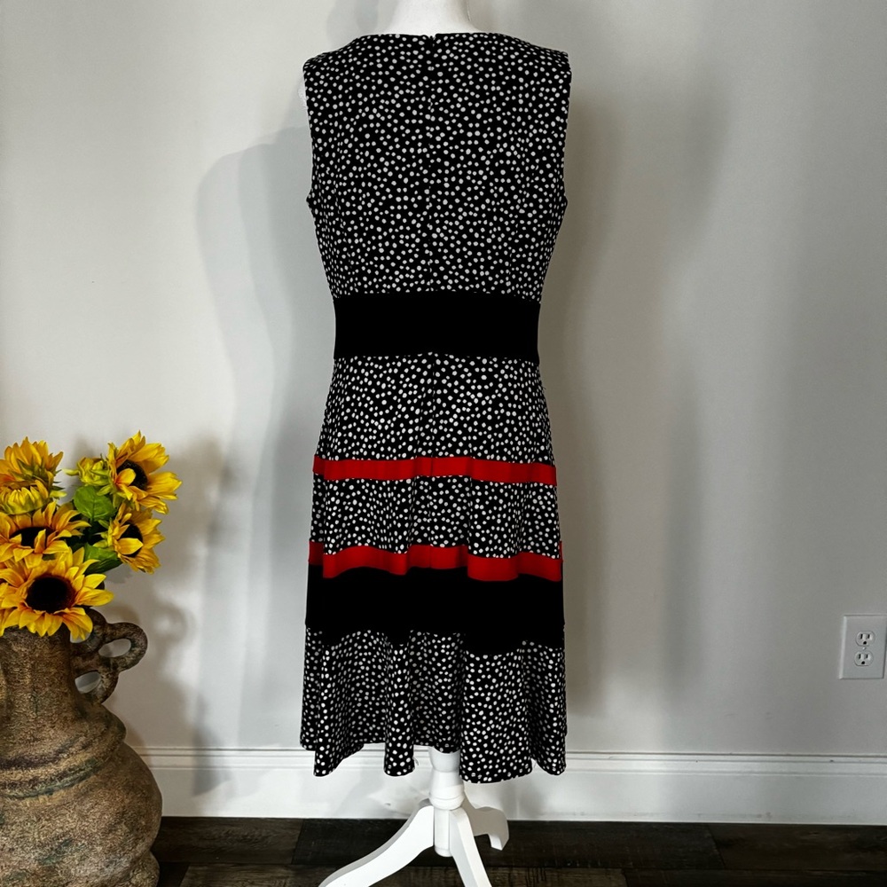 Anne Klein Black, Pink & White Dress - Picture 4 of 10
